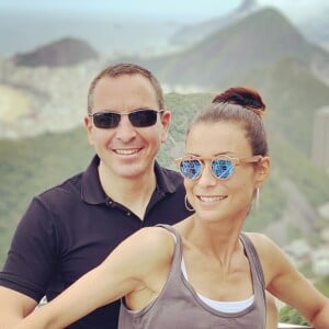 Jennifer Lauret et son mari Patrick au Brésil, Instagram, février 2020.