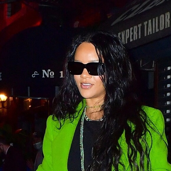 Rihanna à New York le 3 novembre 2021. 