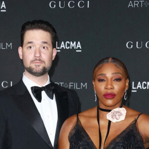 Alexis Ohanian et sa femme Serena Williams - People au 10ème "Annual Art+Film Gala" organisé par Gucci à la "LACMA Art Gallery" à Los Angeles. Le 6 novembre 2021