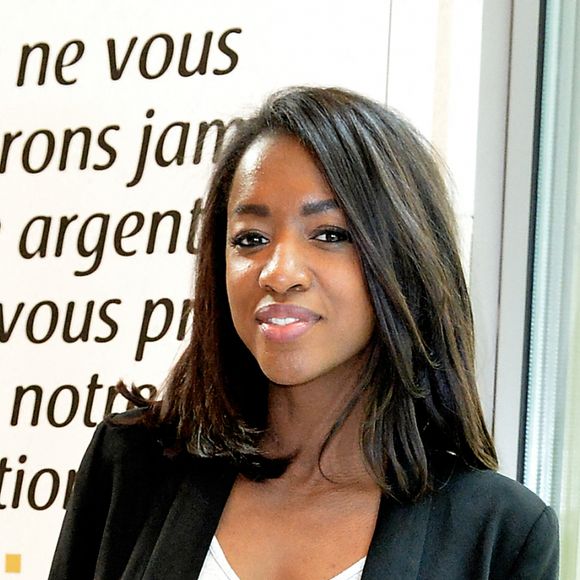 Hapsatou Sy lors de la remise des prix CréAdie à Paris. Le 11 avril 2019 © Veeren / Bestimage