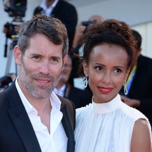 Jalil Lespert et sa compagne Sonia Rolland lors de la première du film ''Nocturnal Animals'' lors du 73ème Festival du Film de Venise, la Mostra, le 2 septembre 2016.