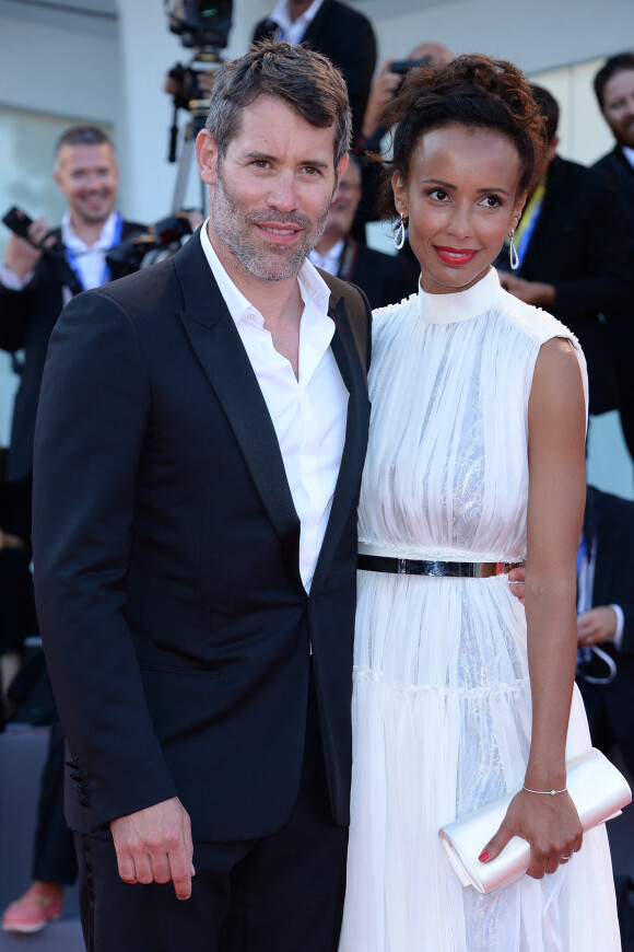 Jalil Lespert et sa compagne Sonia Rolland lors de la première du film ''Nocturnal Animals'' lors du 73ème Festival du Film de Venise, la Mostra, le 2 septembre 2016.