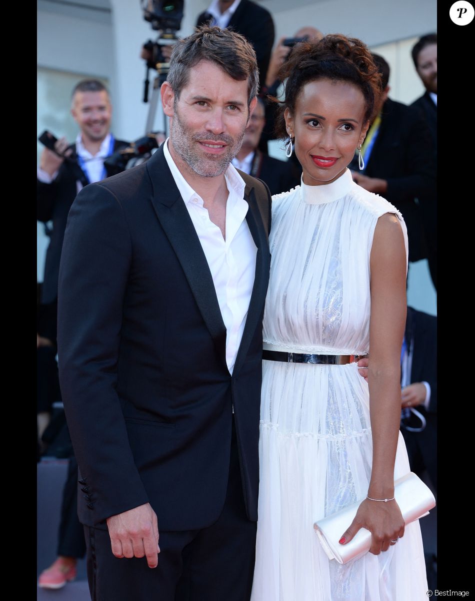 Jalil Lespert et sa compagne Sonia Rolland lors de la première du film ''Nocturnal Animals'' lors du 73ème Festival du Film de Venise, la Mostra, le 2 septembre 2016.