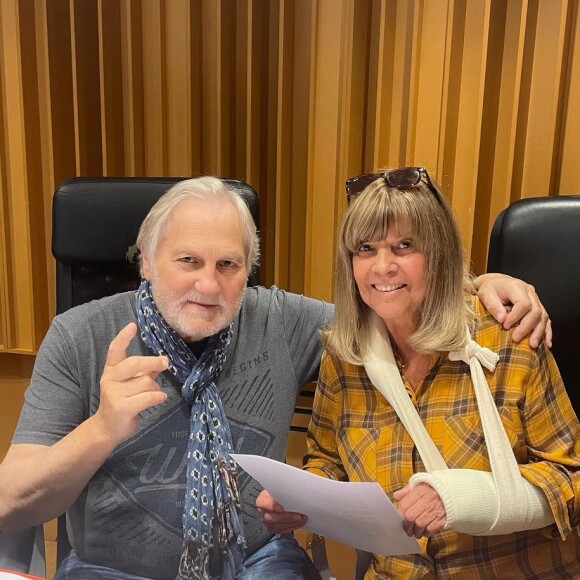 Chantal Goya et son mari Jean-Jacques Debout sur Instagram. Le 28 septembre 2021.