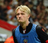 Kasper Dolberg (OGC Nice) - Match de Ligue 1 "Nice - Brest" au stade Allianz Riviera à Nice.