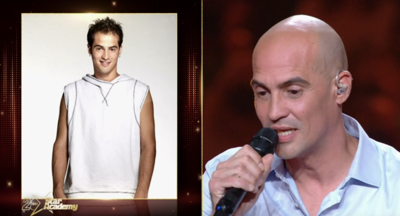 Enrique lors du prime des 20 ans de la "Star Academy" - TF1