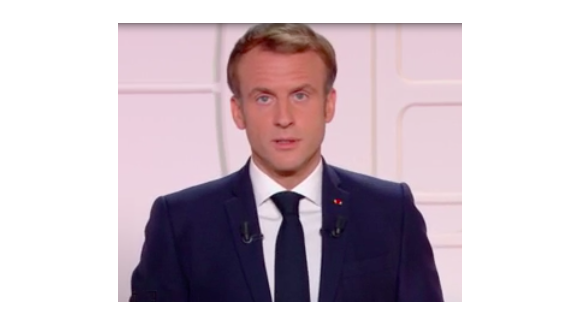 Extrait de l'allocution d'Emmanuel Macron, président de la République française