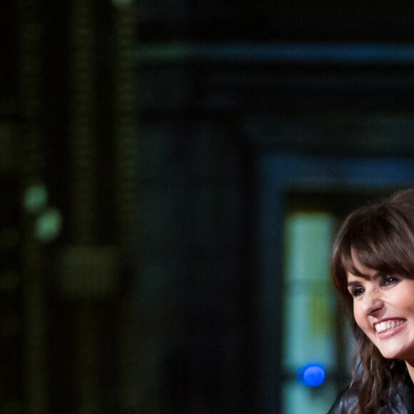 Exclusif - Faustine Bollaert - Enregistrement de l'émission "Surprise Sur Prise" à l'Atelier des Lumières à Paris, qui sera diffusée le 27 février sur France 2. Le 15 février 2021 © Tiziano Da Silva / Bestimage 