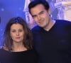 Faustine Bollaert et son mari Maxime Chattam - 25 ème anniversaire de Disneyland Paris à Marne-La-Vallée le 25 mars 2017 © Veeren Ramsamy / Bestimage 