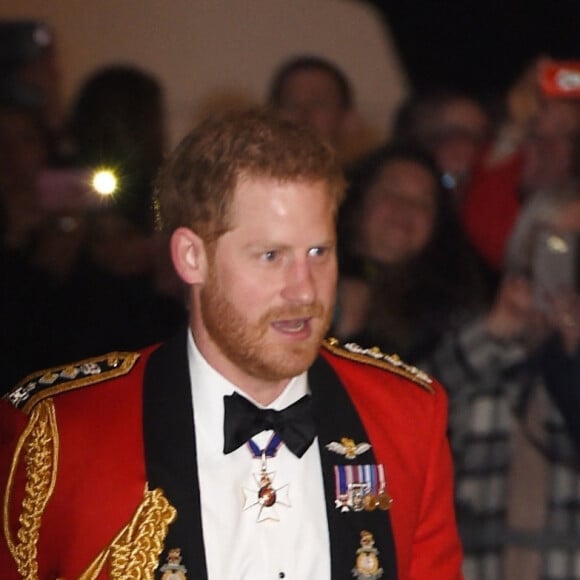 Le prince Harry, duc de Sussex, et Meghan Markle, duchesse de Sussex assistent au festival de musique de Mountbatten au Royal Albert Hall de Londres, Royaume Uni, le 7 mars 2020. 