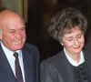 L'ex-président d'Afrique du Sud Frederik de Klerk et Marike de Klerk en 1992 à Londres