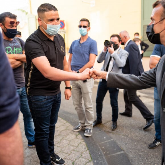 Brigitte Macron et Emmanuel Macron, président de la République à Valence, le 8 juin 2021.