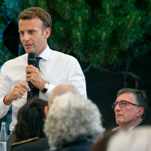 Brigitte Macron et Emmanuel Macron, président de la République à Valence, le 8 juin 2021.