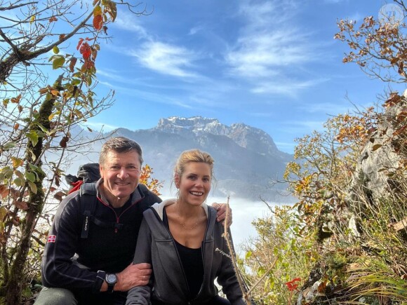 Laura Tenoudji et Christian Estrosi fêtent leurs 5 ans de mariage.