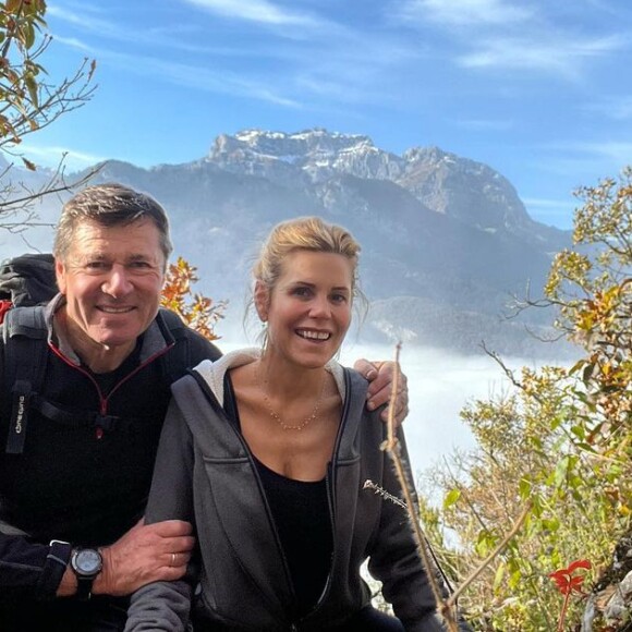 Laura Tenoudji et Christian Estrosi fêtent leurs 5 ans de mariage.