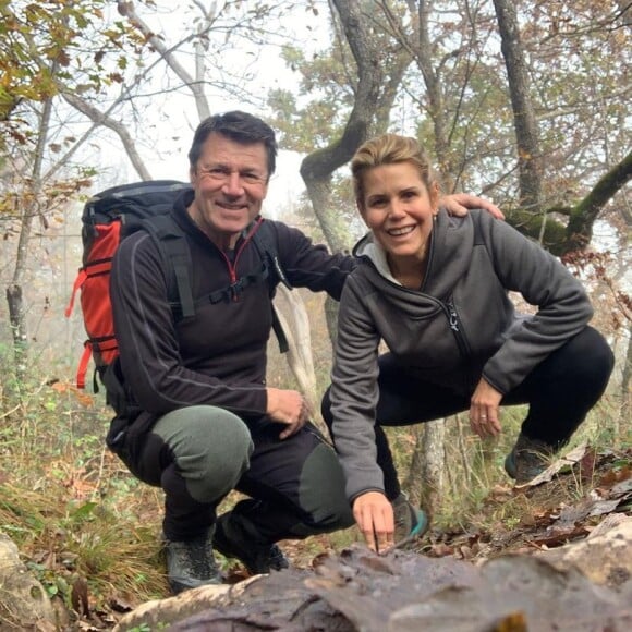 Laura Tenoudji et Christian Estrosi fêtent leurs noces de bois, soit 5 ans de mariage.