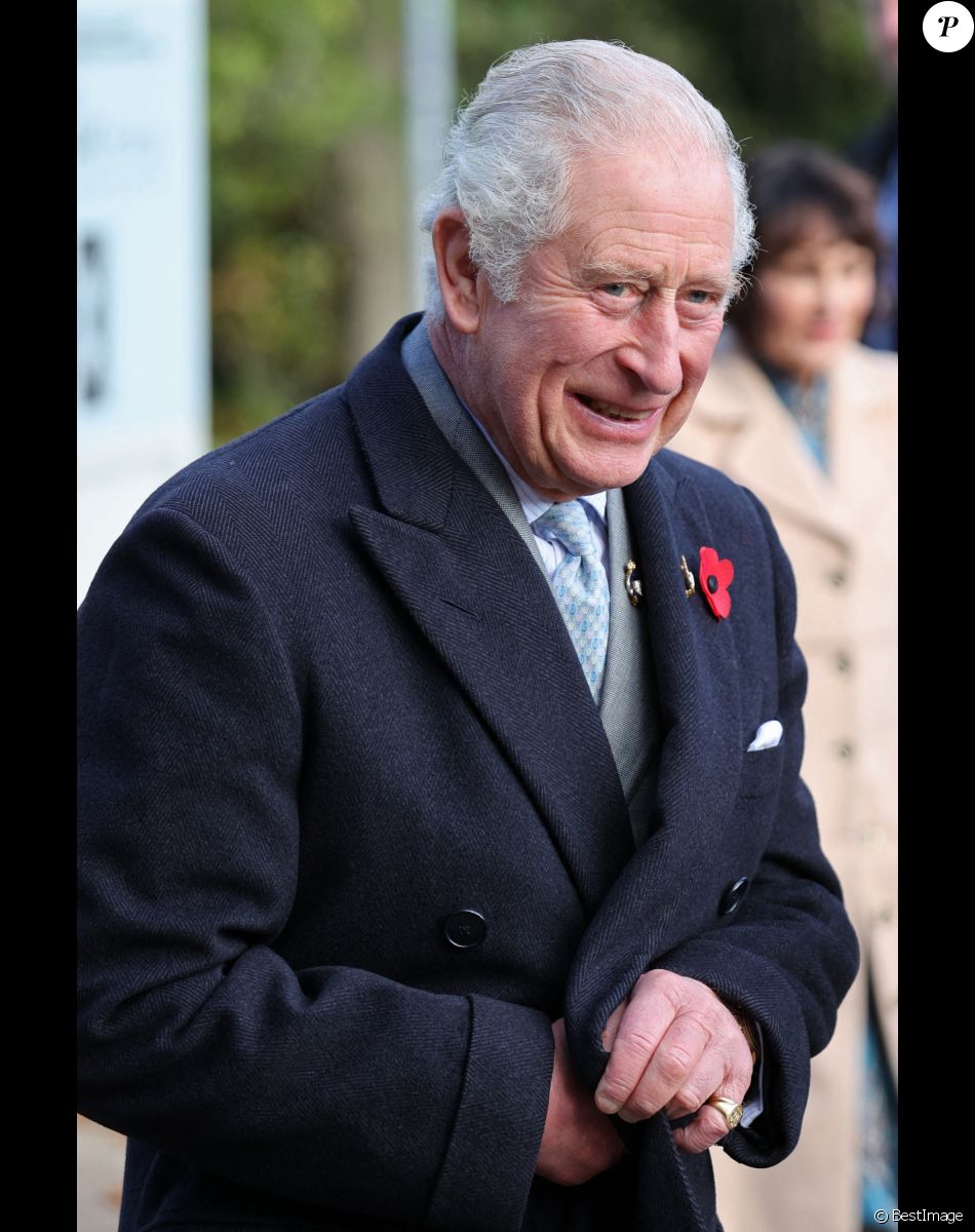 Le Prince Charles découvre la McLaren Extreme E, en marge de la Cop26 à Glasgow. Le 3 novembre 2021.