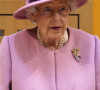 La reine Elisabeth II d’Angleterre assiste à la cérémonie d'ouverture de la sixième session du Senedd à Cardiff, Royaume Uni, 14 oc tobre 2021.