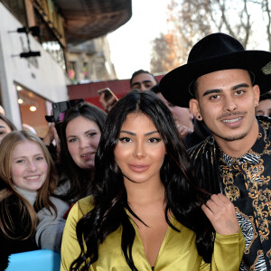 Maeva Ghennam et Greg à l'avant-première de la nouvelle saison de l'émission de télé-réalité "Les Marseillais Asian Tour" au cinéma Gaumont Champs-Elysées à Paris, France, le 13 février 2019. © Veeren/Bestimage