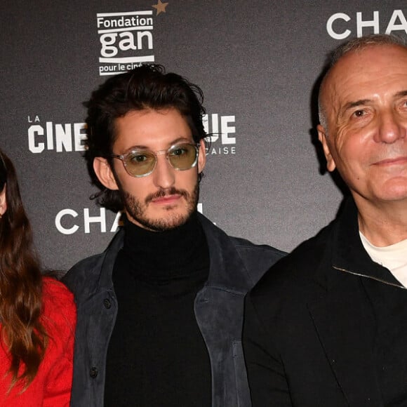 Nicole Garcia, Stacy Martin, Pierre Niney, Jacques Fieschi, Benoît Magimel - Avant-première du film "Amants", soirée d'ouverture de la rétrospective Nicole Garcia à la Cinémathèque française. Paris, le 15 novembre 2021. © Veeren/Bestimage