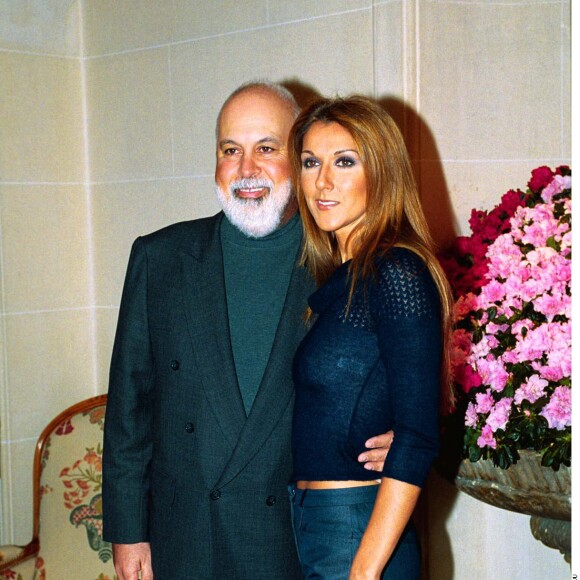 Céline Dion et René Angélil au Bristol à Paris