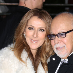 Celine Dion et son mari Rene Angelil arrivent a l'enregistrement de l'emission "Vivement dimanche" au studio Gabriel a Paris le 13 novembre 2013.