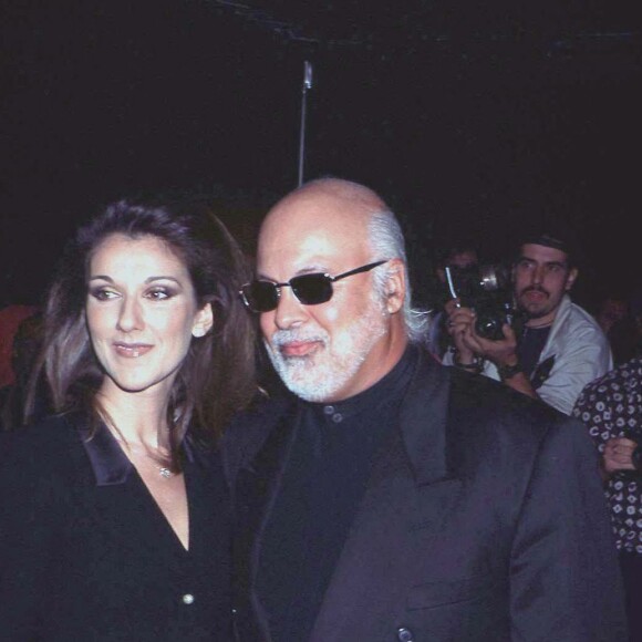 Céline Dion et René Angélil à la soirée Marie Claire "Fashion and Beauty Awards" à New York