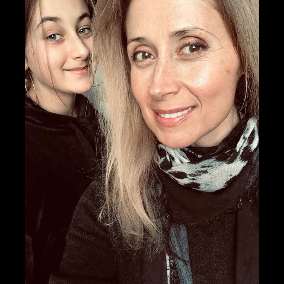 Lara Fabian et sa fille Lou sur Instagram. Le 1er décembre 2019.