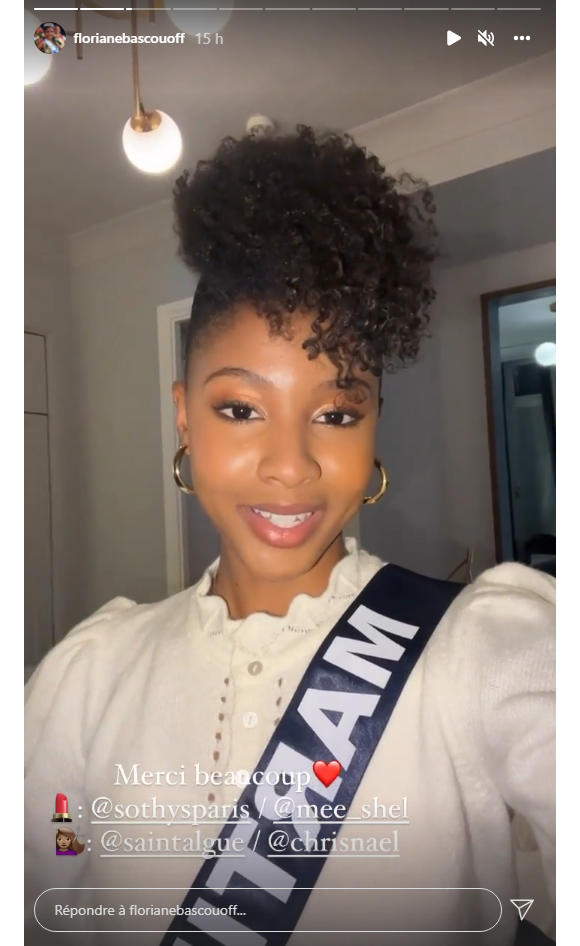 Floriane Bascou est Miss Martinique 2022, prétendante au titre de Miss France 2022.