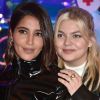 Leïla Bekhti en total look cuir, Louane pailletée pour les vitrines de Noël des Galeries Lafayette
