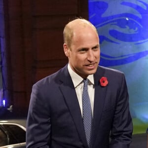 Boris Johnson, le prince William et Catherine Kate Middleton, duc et duchesse de Cambridge lors de la réception royale au Musée Kelvingrove dans le cadre de la journée du Sommet des leaders mondiaux COP26 à Glasgow le 1er novembre 2021.