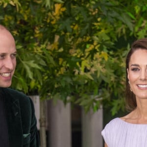 Le prince William, duc de Cambridge et Catherine (Kate) Middleton, duchesse de Cambridge - Première cérémonie de remise des prix Earthshot au Palace Alexandra à Londres le 17 octobre 2021.