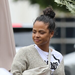 Christina Milian au restaurant Mauro's Cafe à West Hollywood, Los Angeles, le 7 juin 2021.