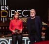 Exclusif - Léa Salamé, Laurent Ruquier sur le plateau de l'émission On Est En Direct (OEED) du samedi 20 novembre 2021 sur France 2
