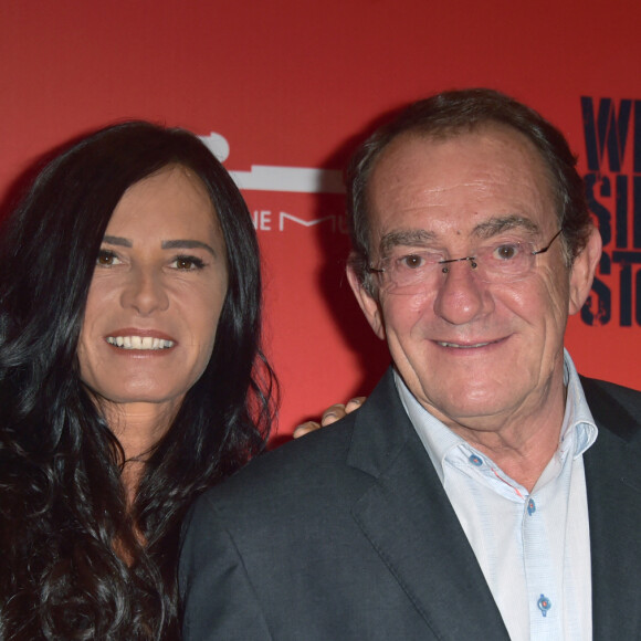 Jean-Pierre Pernaut et sa femme Nathalie Marquay - Soirée de gala de la comédie musicale "West Side Story" à la Seine Musicale à Boulogne-Billancourt le 16 octobre 2017. © Giancarlo Gorassini/Bestimage