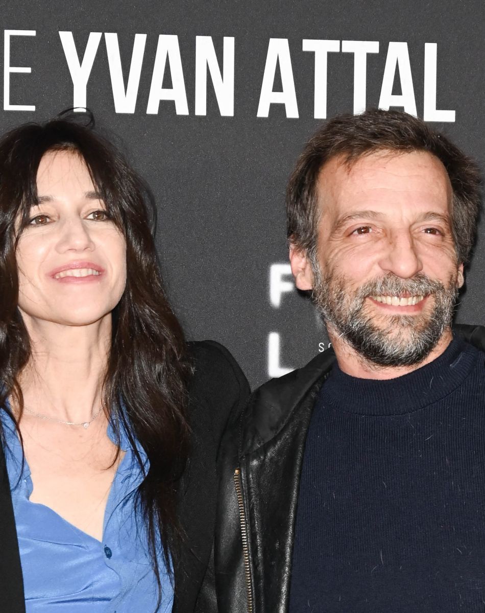 Charlotte Gainsbourg et Mathieu Kassovitz - Avant-première du film "Les Choses Humaines" au cinéma UGC Normandie à Paris le 23 novembre 2021. © Coadic Guirec/Bestimage