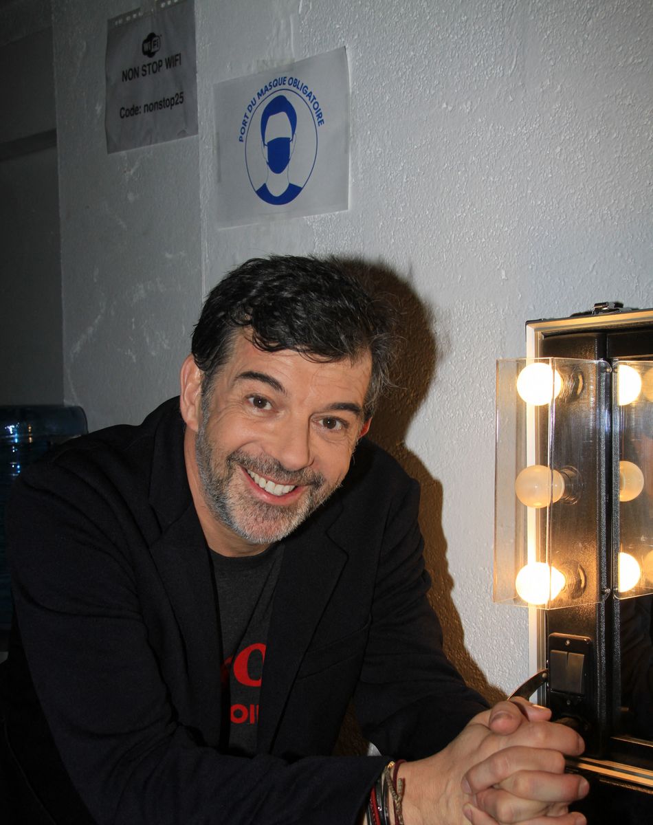 Exclusif - Stéphane Plaza est l'invité de Jordan de Luxe pour l'émission "L'instant de luxe" pour la chaine Non Stop People à Paris le 22 juin 2021. © Baldini / Bestimage
