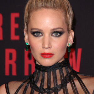 Jennifer Lawrence à la première de "Red Sparrow" à New York, le 26 février 2018. © Sonia Moskowitz-Globe Photos via Zuma Press/Bestimage