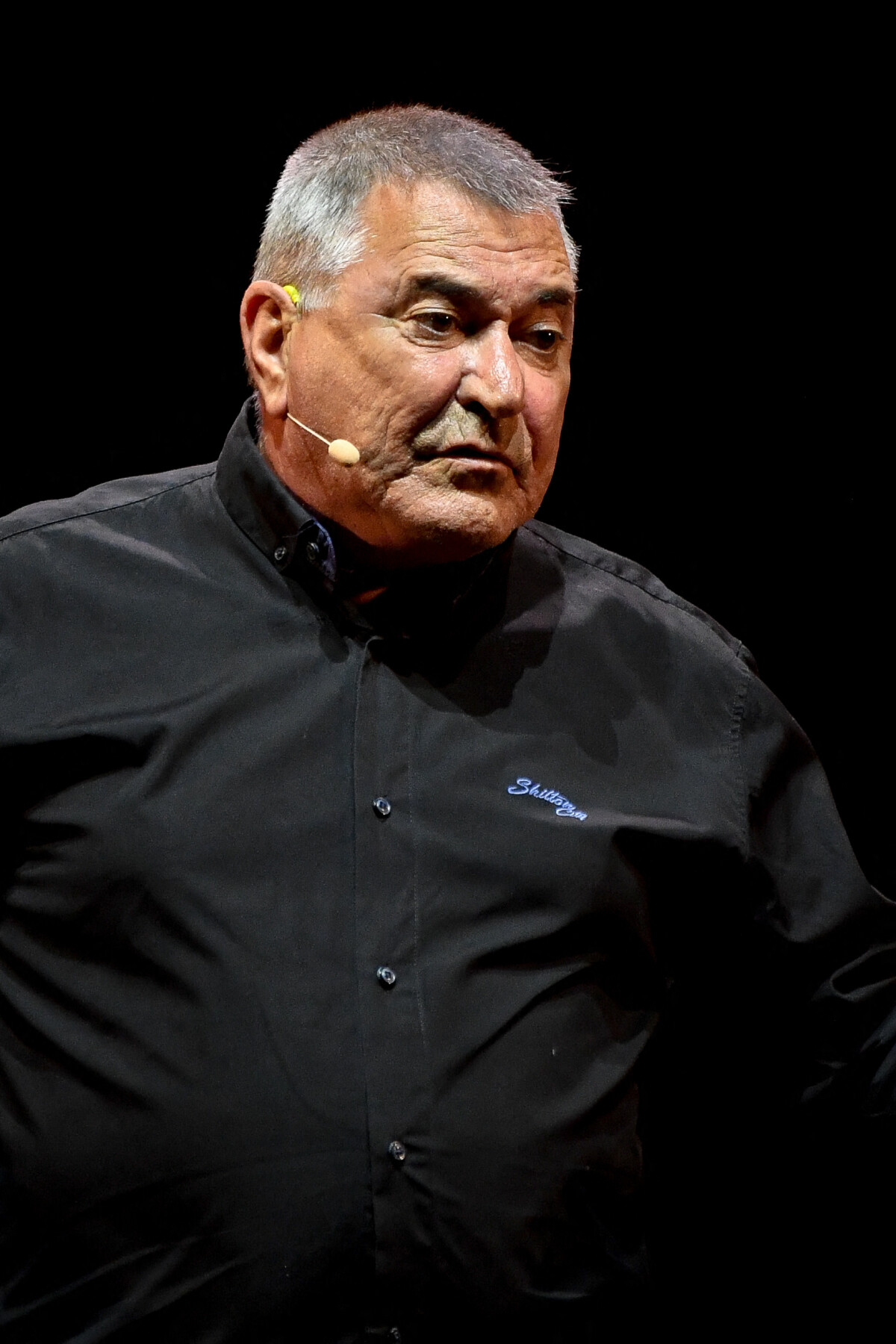 Photo : Jean-Marie Bigard en spectacle aux Arènes de Fréjus, le 23