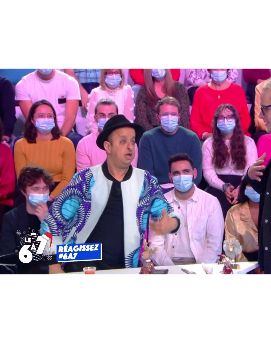 Booder et Guillaume Genton sur le plateau de "TPMP".