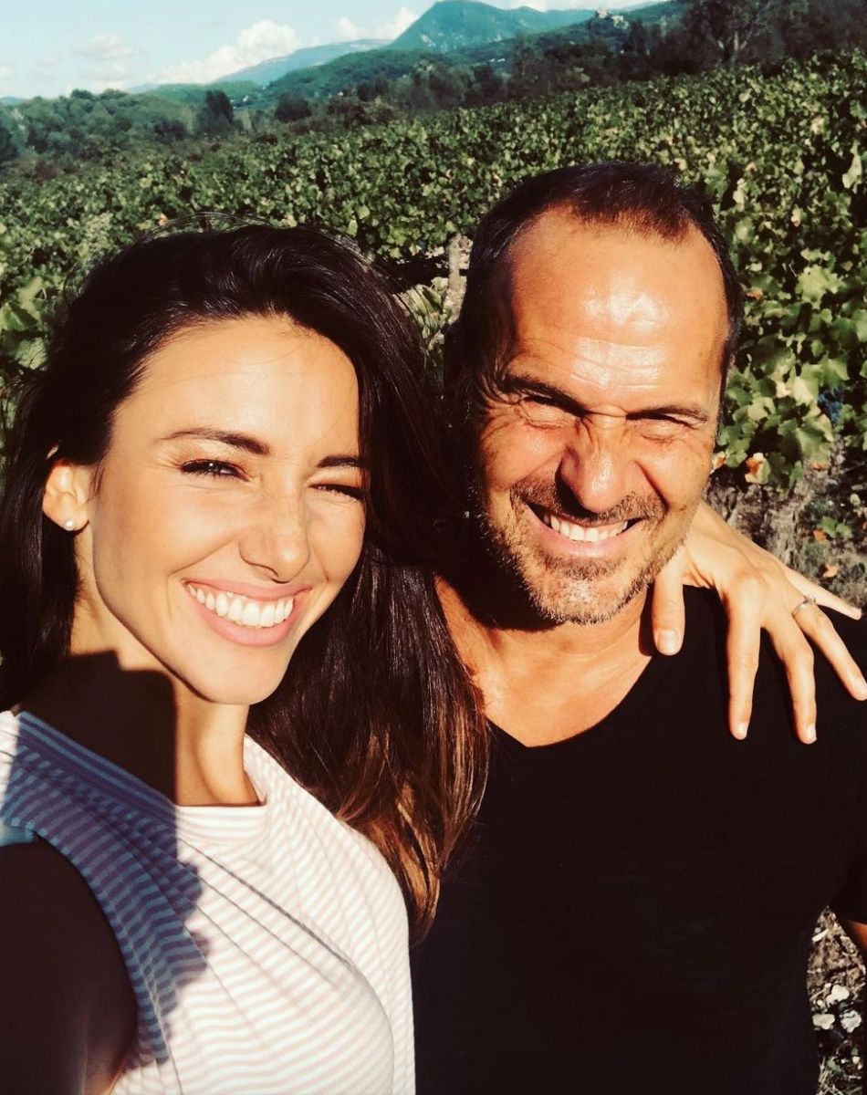 Delphine Wespiser et Roger Erhart sur Instagram. Le 24 septembre 2020.