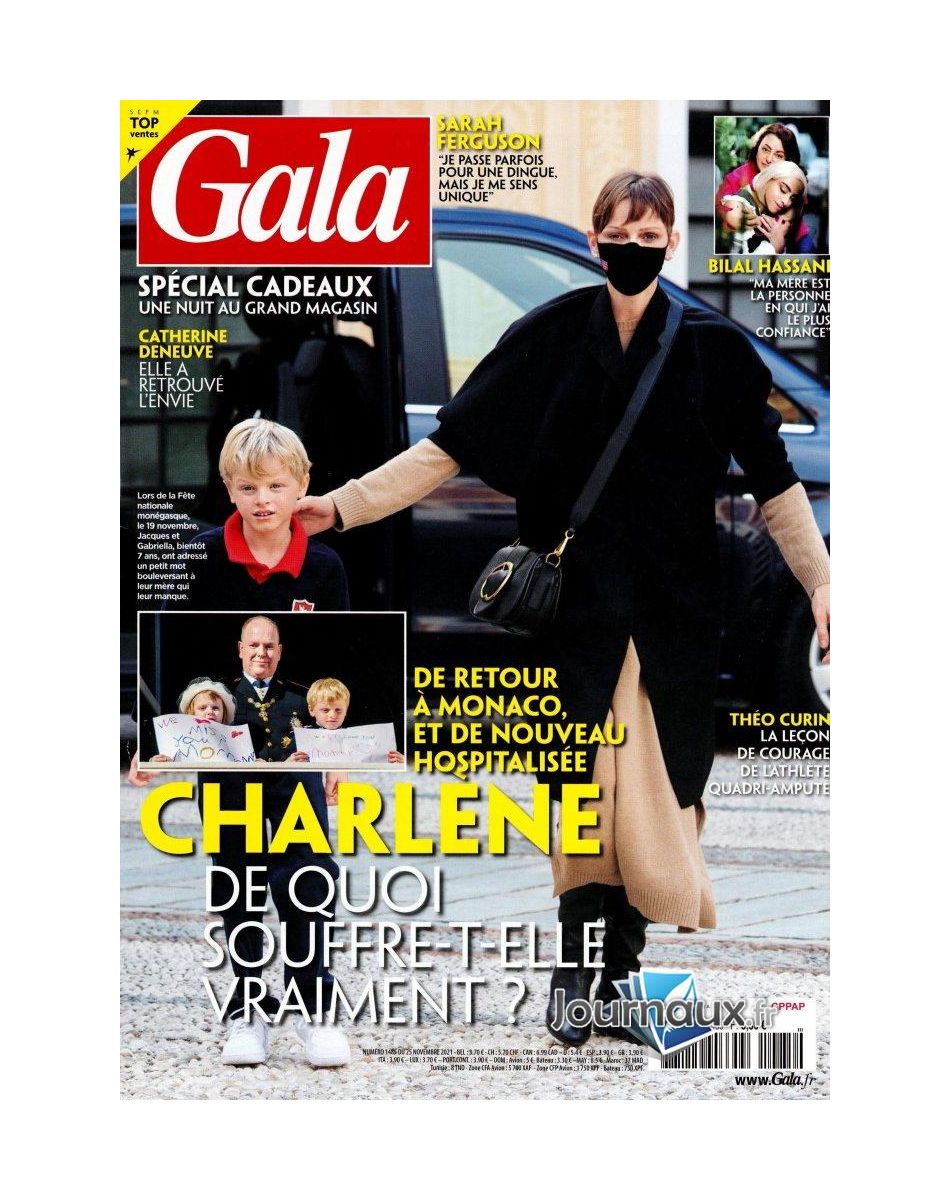 Gala, édition du 25 novembre 2021.