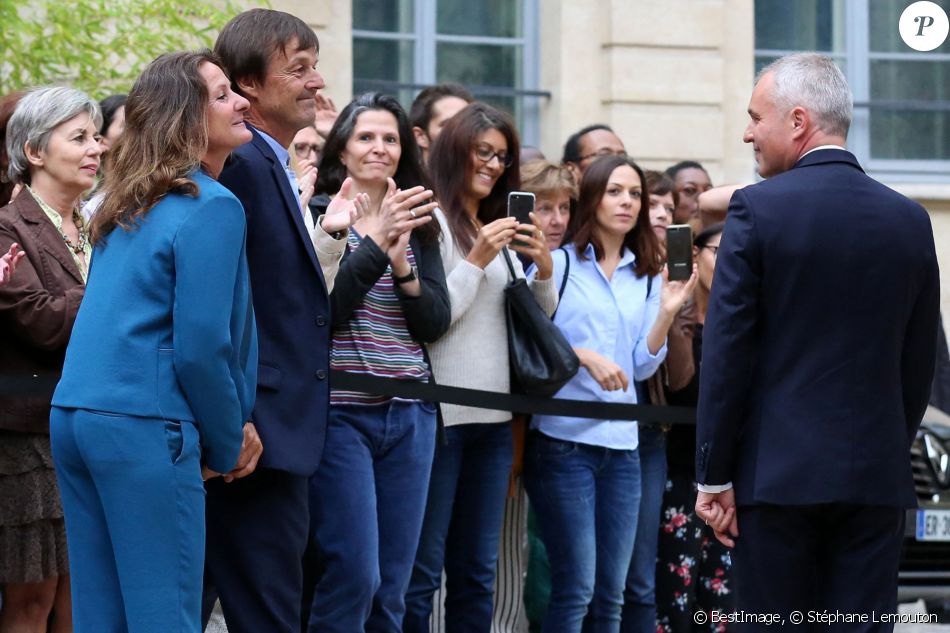 Florence Lasserre Et Nicolas Hulot - Passation De Pouvoir Entre Le ...