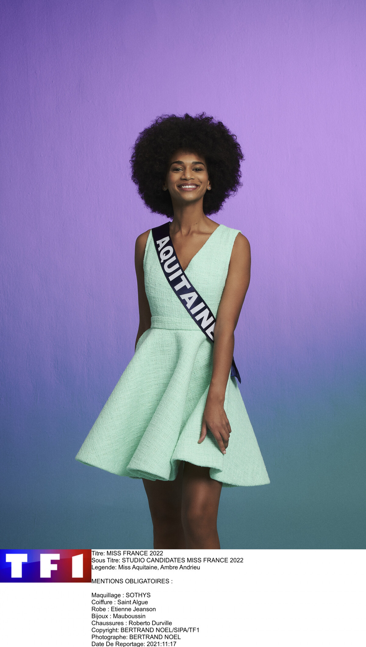 Photo : Ambre Andrieu, Miss Aquitaine 2021 : prétendante au titre de Miss  France 2022 - Purepeople