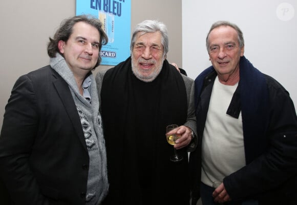 Jean-Pierre Castaldi et Yves Lecoq - Soirée de lancement du livre "Tweets Post mortem" de Jeff Domenech à Paris, le 23 janvier 2017. © Baldini-Guignebourg/Bestimage