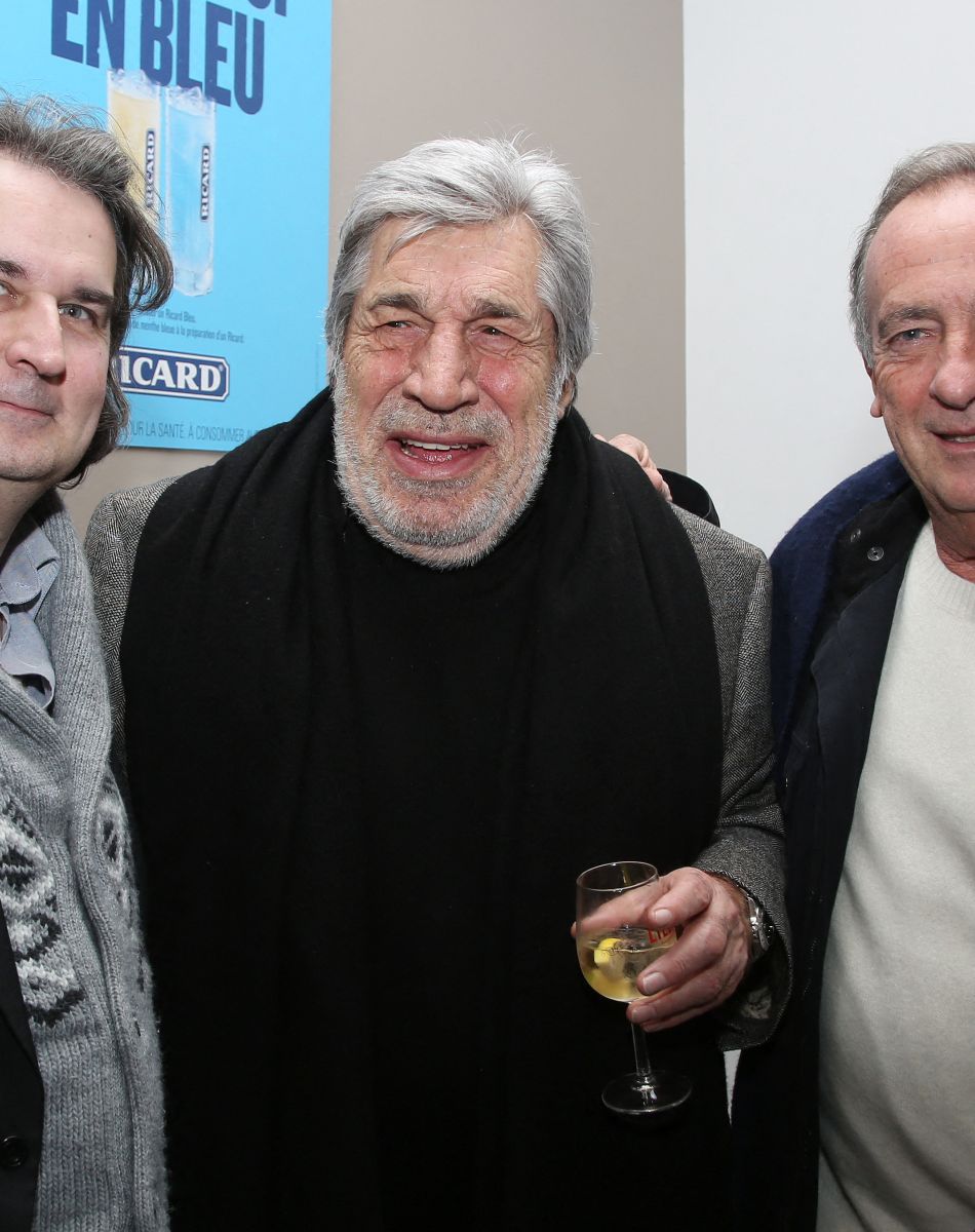 Jean-Pierre Castaldi et Yves Lecoq - Soirée de lancement du livre "Tweets Post mortem" de Jeff Domenech à Paris, le 23 janvier 2017. © Baldini-Guignebourg/Bestimage