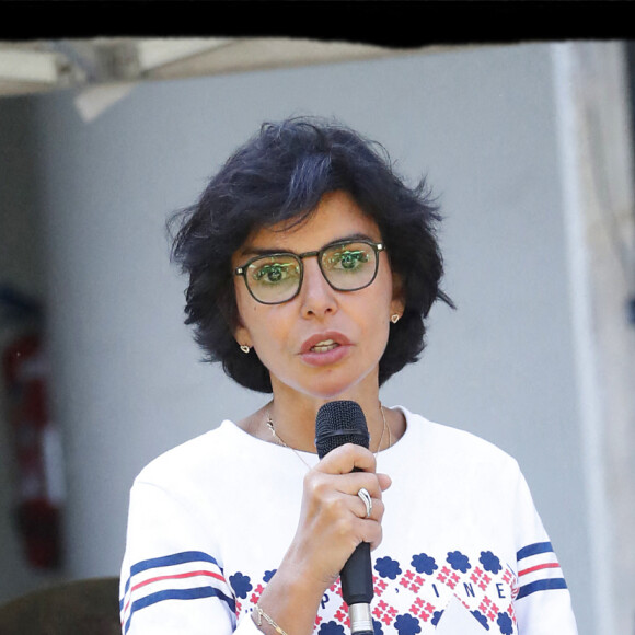 Exclusif - Rachida Dati a organisé un déjeuner sur l'herbe dans les jardins de la mairie du 7ème arrondissement de Paris le 4 septembre 2021. © Alain Guizard / Bestimage 