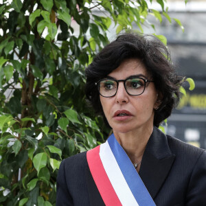 Rachida Dati, maire du 7ème arrondissement - La maire de Paris inaugure la promenade Gisèle Halimi sur les bords de Seine, dans le 7ème arrondissement de Paris, France, le 31 août 2021. © Stéphane Lemouton/Bestimage 