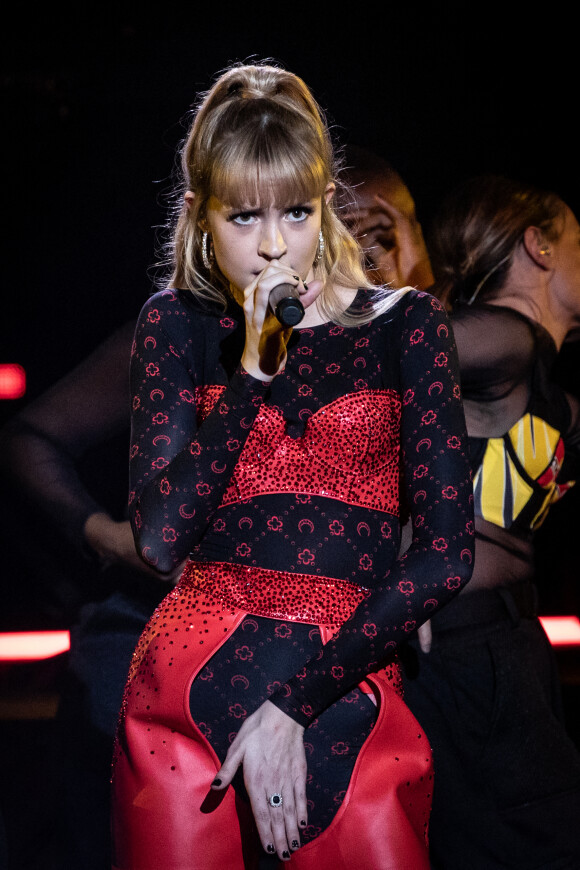 La chanteuse Angèle (Angèle Van Laeken) (lauréate Concert de l'année pour "Brol Tour") - 35ème cérémonie des Victoires de la musique à la Seine musicale de Boulogne-Billancourt, le 14 février 2020. © Cyril Moreau/Bestimage 