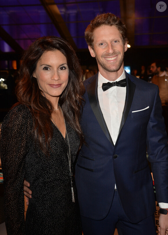 Romain Grosjean et sa femme Marion Jollès - 35ème cérémonie de remise des grands prix du Festival Automobile International à l'hôtel National des Invalides à Paris, le 28 janvier 2020. © Veeren/Bestimage